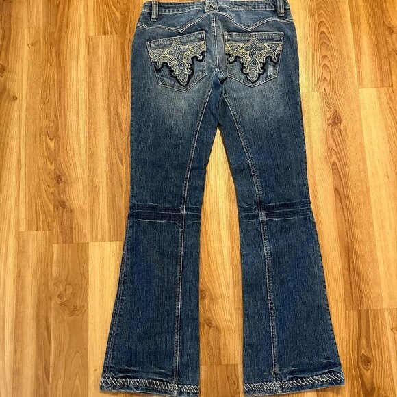 Antik Denim Woman's BoHo/Bohemian Embroidered Jeans Sz 31 - Picture 7 of 12